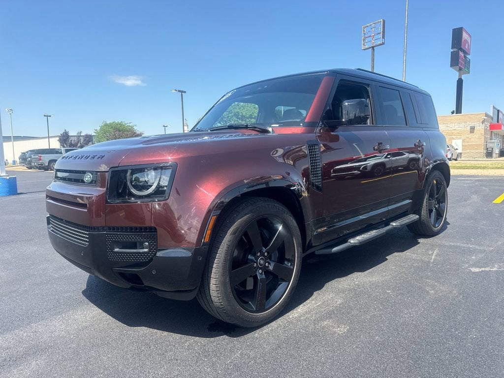 2025 Land Rover Defender Sedona Red Edition