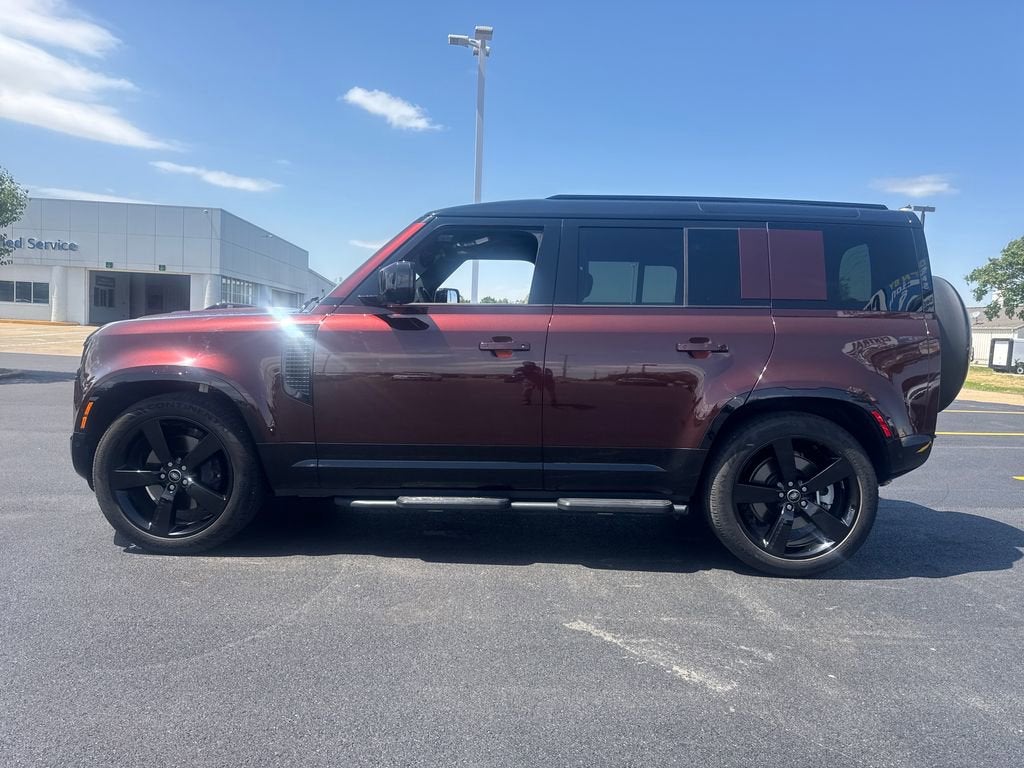 2025 Land Rover Defender Sedona Red Edition